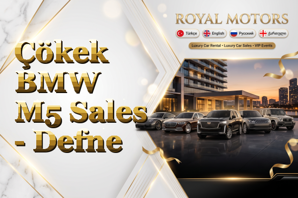 Çökek BMW M5 Sales - Defne