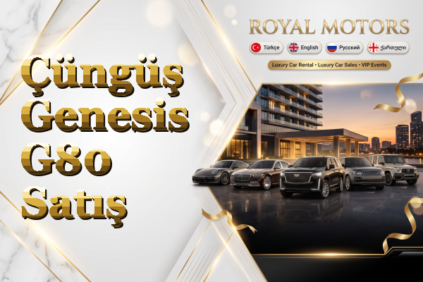 Çüngüş Genesis G80 Satış