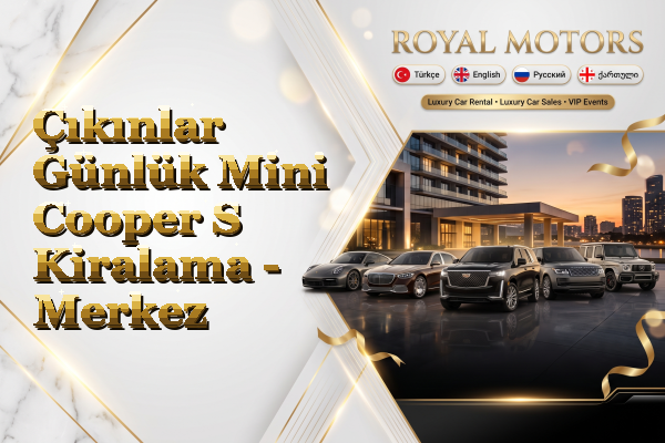 Çıkınlar Günlük Mini Cooper S Kiralama - Merkez
