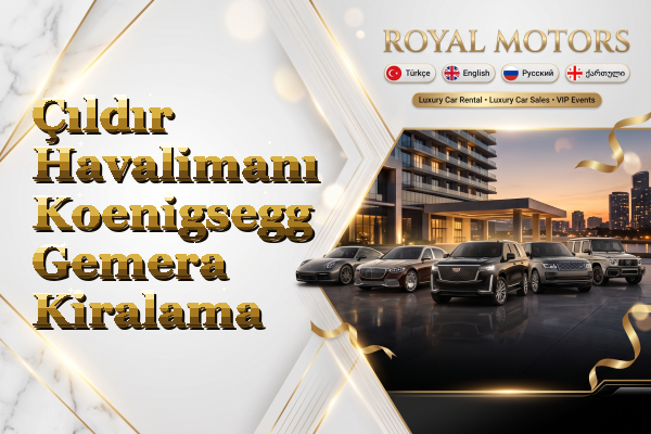 Çıldır Havalimanı Koenigsegg Gemera Kiralama