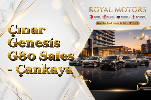 Çınar Genesis G80 Sales - Çankaya