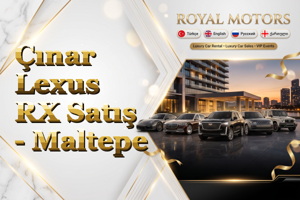 Çınar Lexus RX Satış - Maltepe