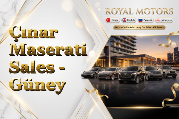 Çınar Maserati Sales - Güney