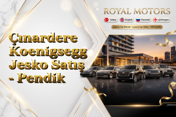 Çınardere Koenigsegg Jesko Satış - Pendik