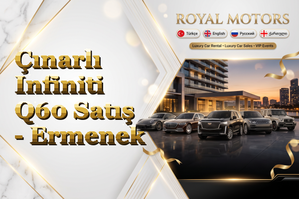 Çınarlı Infiniti Q60 Satış - Ermenek