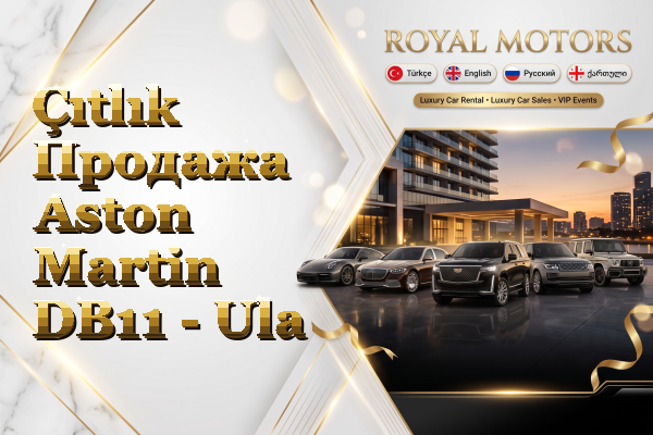 Çıtlık Продажа Aston Martin DB11 - Ula