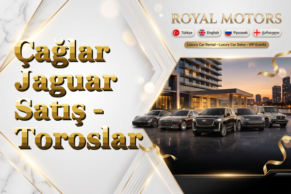 Çağlar Jaguar Satış - Toroslar
