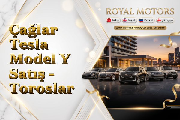 Çağlar Tesla Model Y Satış - Toroslar