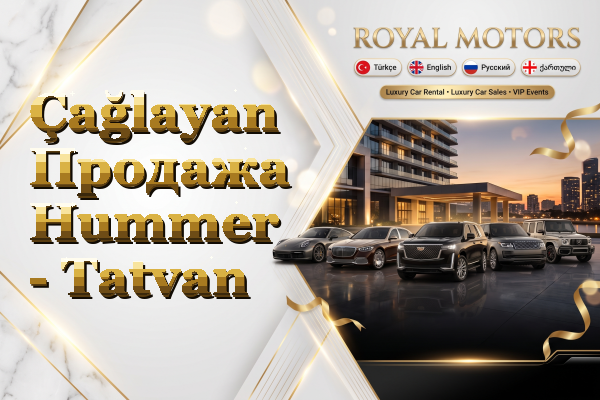 Çağlayan Продажа Hummer - Tatvan