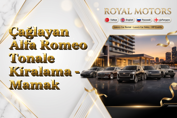 Çağlayan Alfa Romeo Tonale Kiralama - Mamak