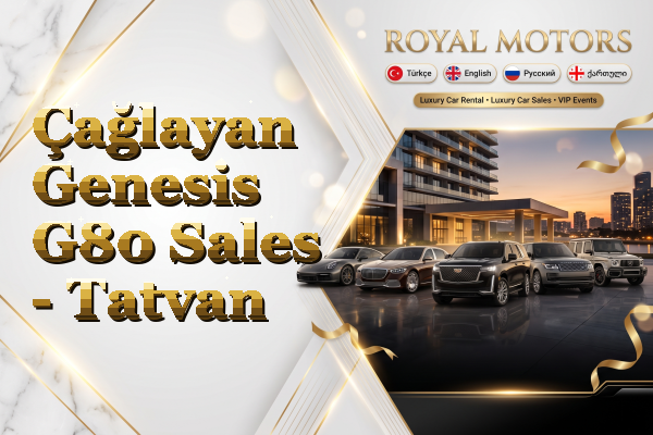Çağlayan Genesis G80 Sales - Tatvan