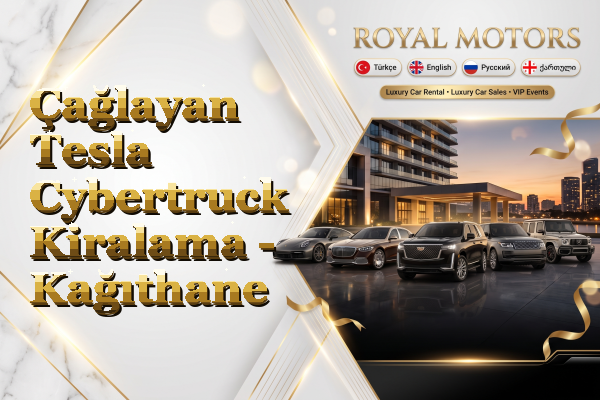 Çağlayan Tesla Cybertruck Kiralama - Kağıthane