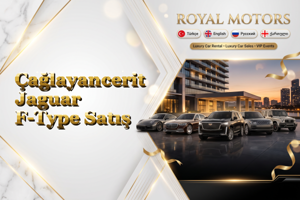 Çağlayancerit Jaguar F-Type Satış