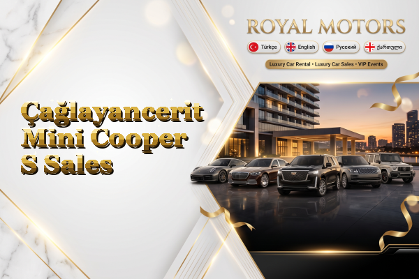 Çağlayancerit Mini Cooper S Sales