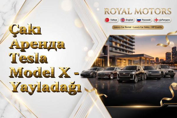 Çakı Аренда Tesla Model X - Yayladağı