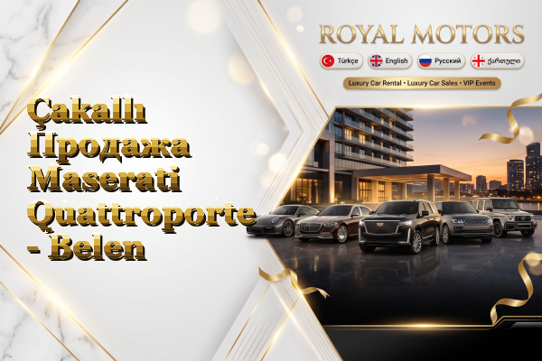 Çakallı Продажа Maserati Quattroporte - Belen