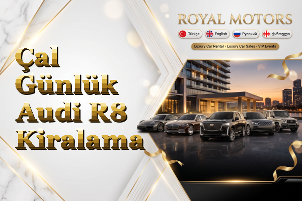 Çal Günlük Audi R8 Kiralama