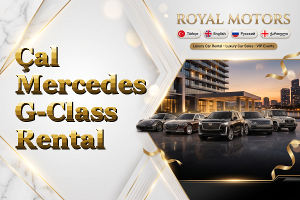 Çal Mercedes G-Class Rental