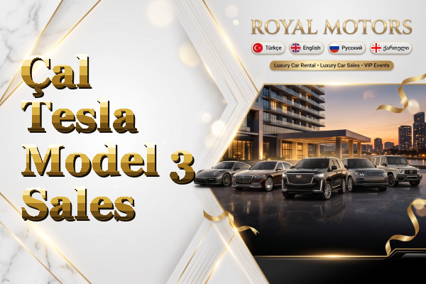 Çal Tesla Model 3 Sales