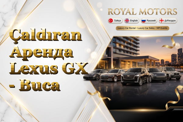 Çaldıran Аренда Lexus GX - Buca