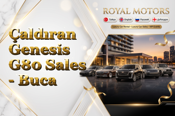Çaldıran Genesis G80 Sales - Buca