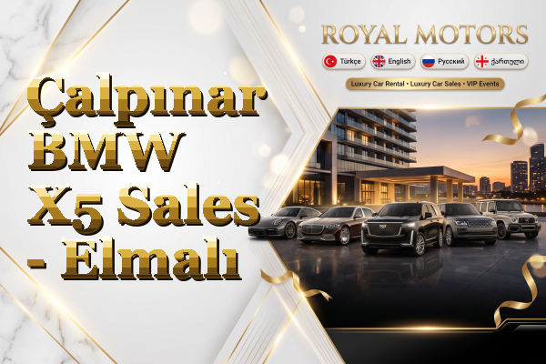 Çalpınar BMW X5 Sales - Elmalı