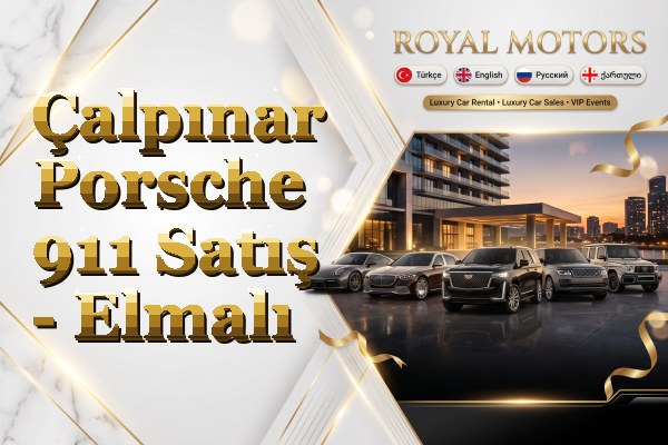 Çalpınar Porsche 911 Satış - Elmalı
