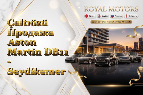 Çaltıözü Продажа Aston Martin DB11 - Seydikemer