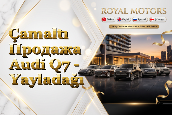 Çamaltı Продажа Audi Q7 - Yayladağı