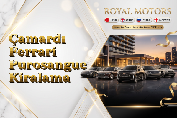 Çamardı Ferrari Purosangue Kiralama