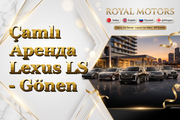 Çamlı Аренда Lexus LS - Gönen