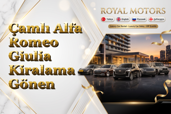 Çamlı Alfa Romeo Giulia Kiralama - Gönen