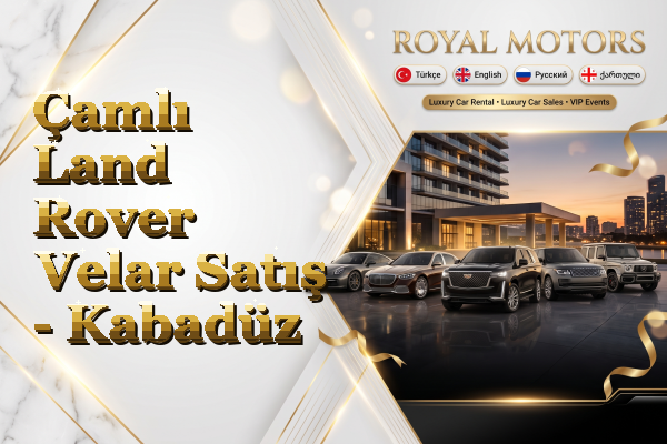 Çamlı Land Rover Velar Satış - Kabadüz