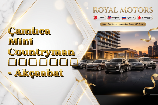 Çamlıca Mini Countryman გაყიდვა - Akçaabat
