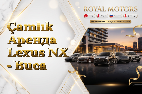 Çamlık Аренда Lexus NX - Buca