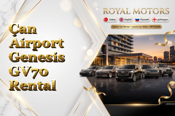 Çan Airport Genesis GV70 Rental