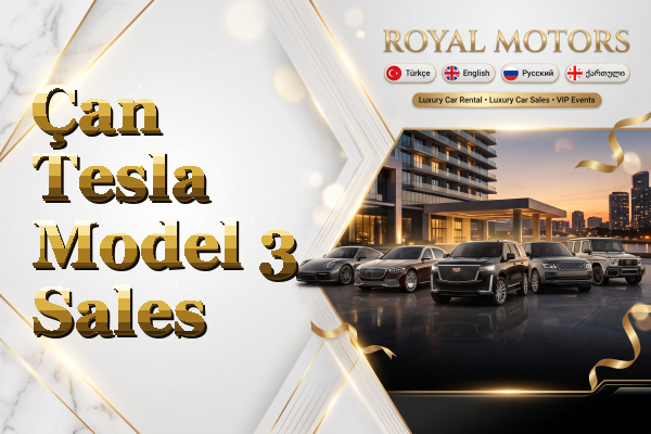 Çan Tesla Model 3 Sales