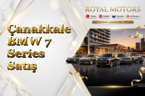 Çanakkale BMW 7 Series Satış