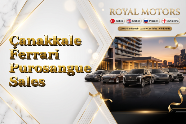 Çanakkale Ferrari Purosangue Sales
