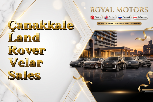 Çanakkale Land Rover Velar Sales