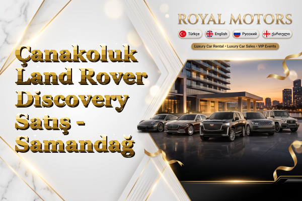 Çanakoluk Land Rover Discovery Satış - Samandağ
