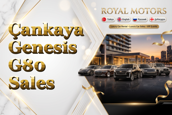 Çankaya Genesis G80 Sales