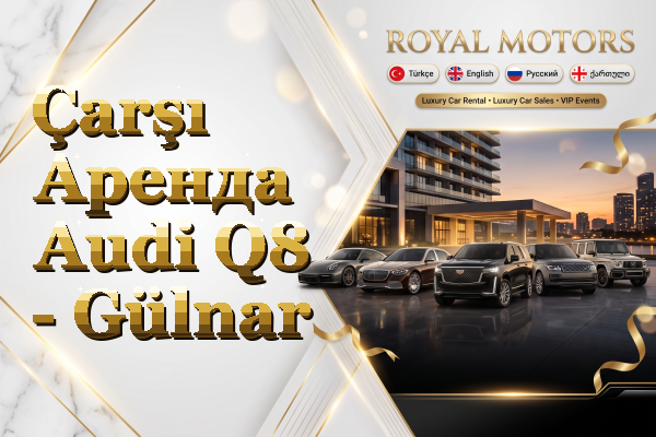 Çarşı Аренда Audi Q8 - Gülnar