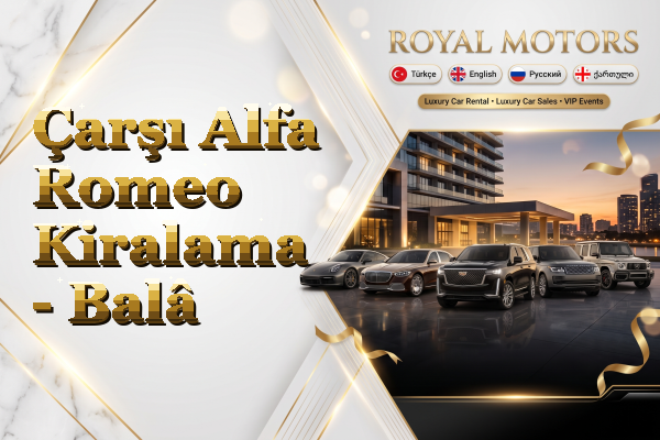 Çarşı Alfa Romeo Kiralama - Balâ