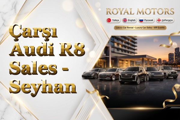 Çarşı Audi R8 Sales - Seyhan