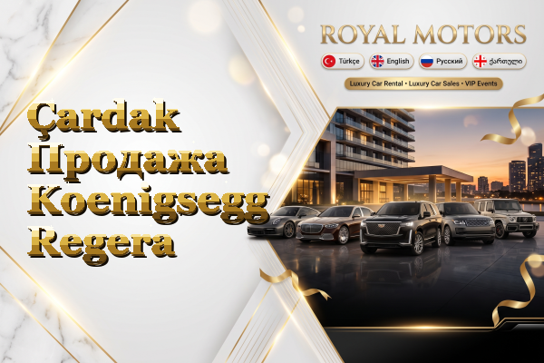 Çardak Продажа Koenigsegg Regera
