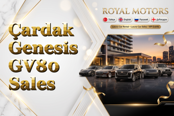 Çardak Genesis GV80 Sales