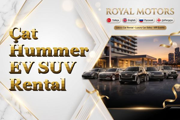 Çat Hummer EV SUV Rental