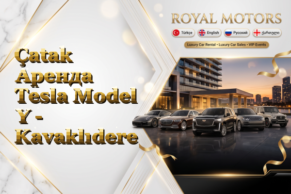Çatak Аренда Tesla Model Y - Kavaklıdere