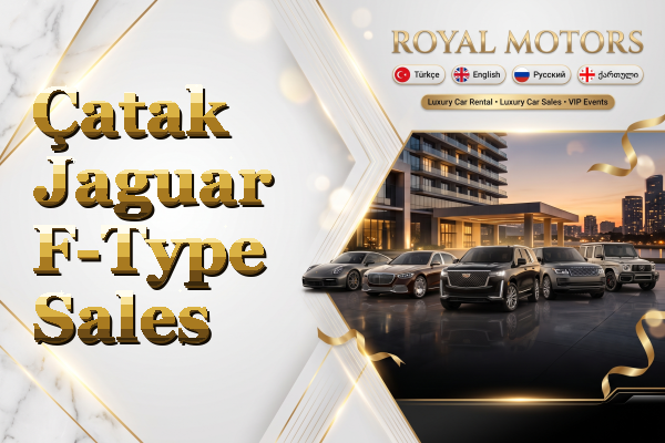 Çatak Jaguar F-Type Sales